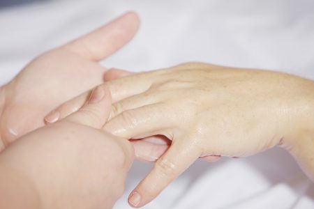 Hand verzorging bij droge huid